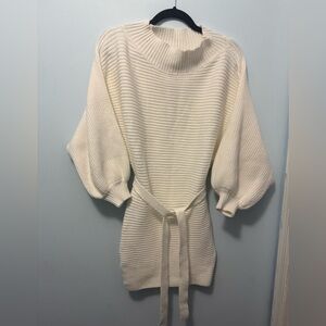 Forever 21 White Sweater Dress